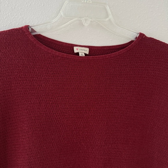 Daniel Cremieux Rich Burgundy Women's Sweater - Picture 5 of 9